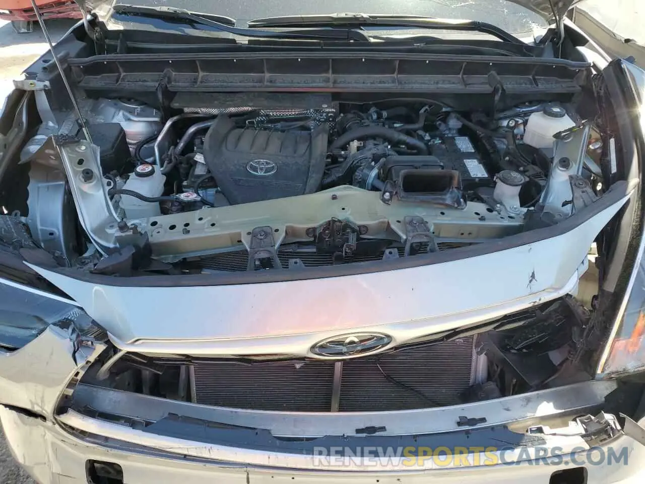 12 fotografías del automóvil dañado 5TDKDRAH2RS050379 TOYOTA HIGHLANDER 2024