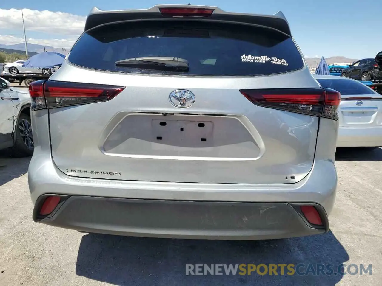 6 fotografías del automóvil dañado 5TDKDRAH2RS050379 TOYOTA HIGHLANDER 2024