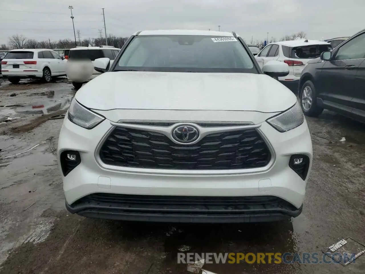 5 fotografías del automóvil dañado 5TDKDRAH2RS051502 TOYOTA HIGHLANDER 2024