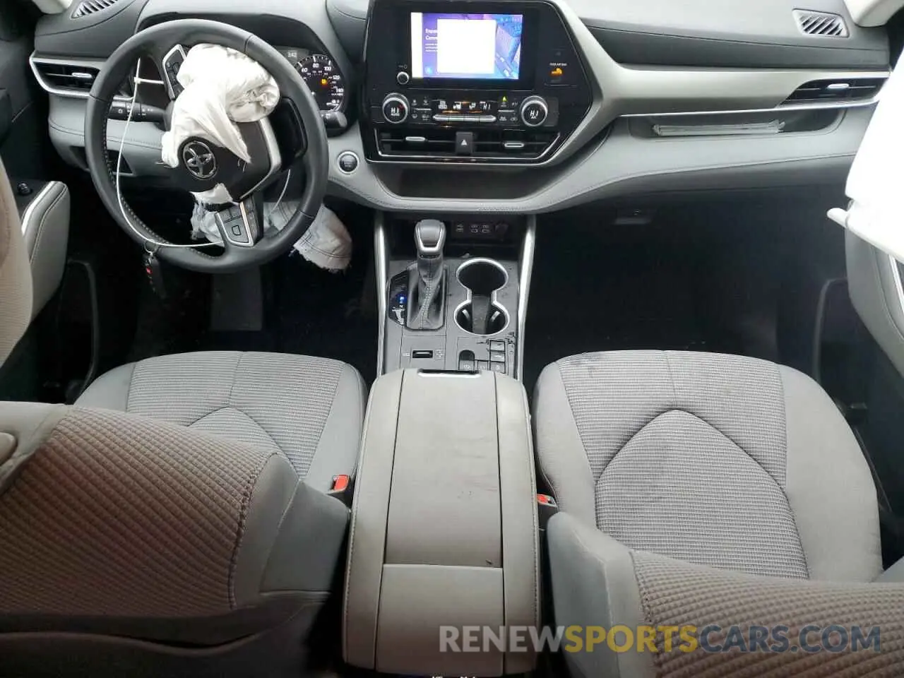 8 fotografías del automóvil dañado 5TDKDRAH2RS051502 TOYOTA HIGHLANDER 2024