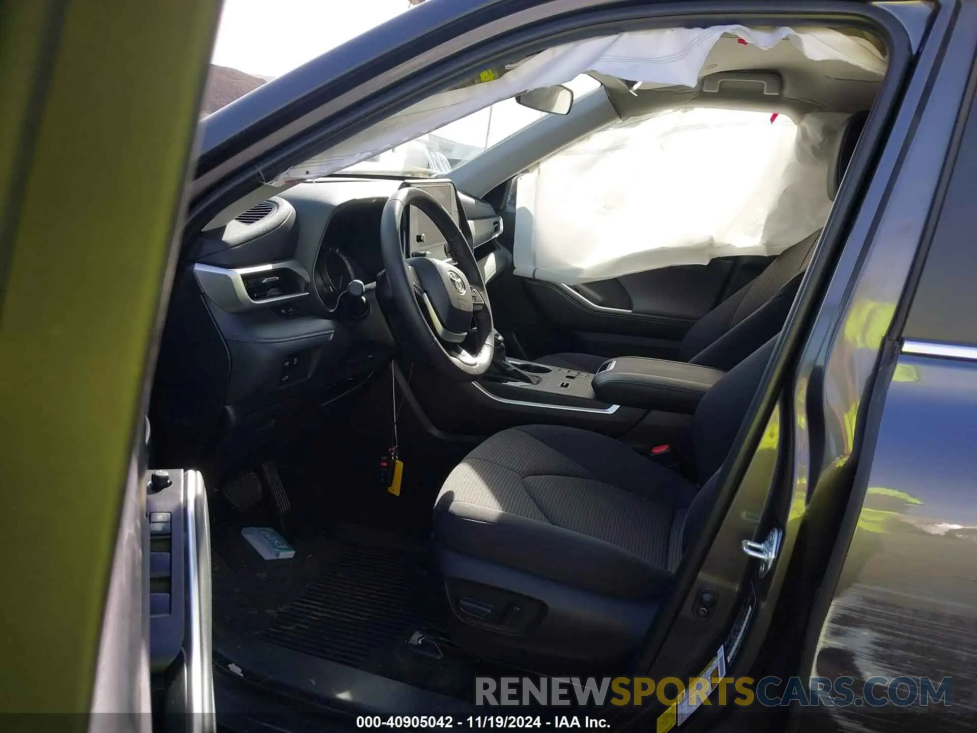 5 fotografías del automóvil dañado 5TDKDRAH2RS546248 TOYOTA HIGHLANDER 2024