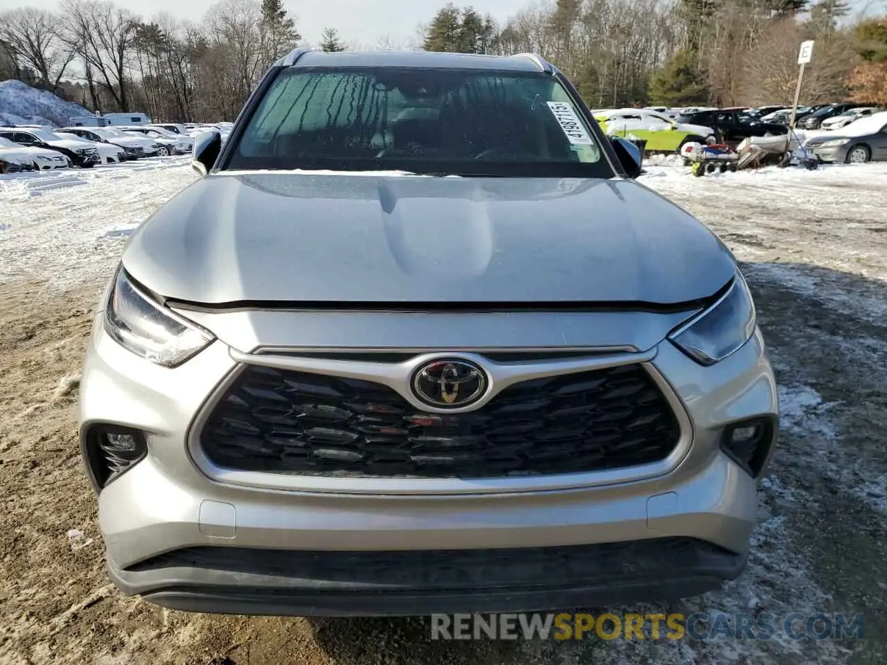 5 fotografías del automóvil dañado 5TDKDRAH3RS534450 TOYOTA HIGHLANDER 2024