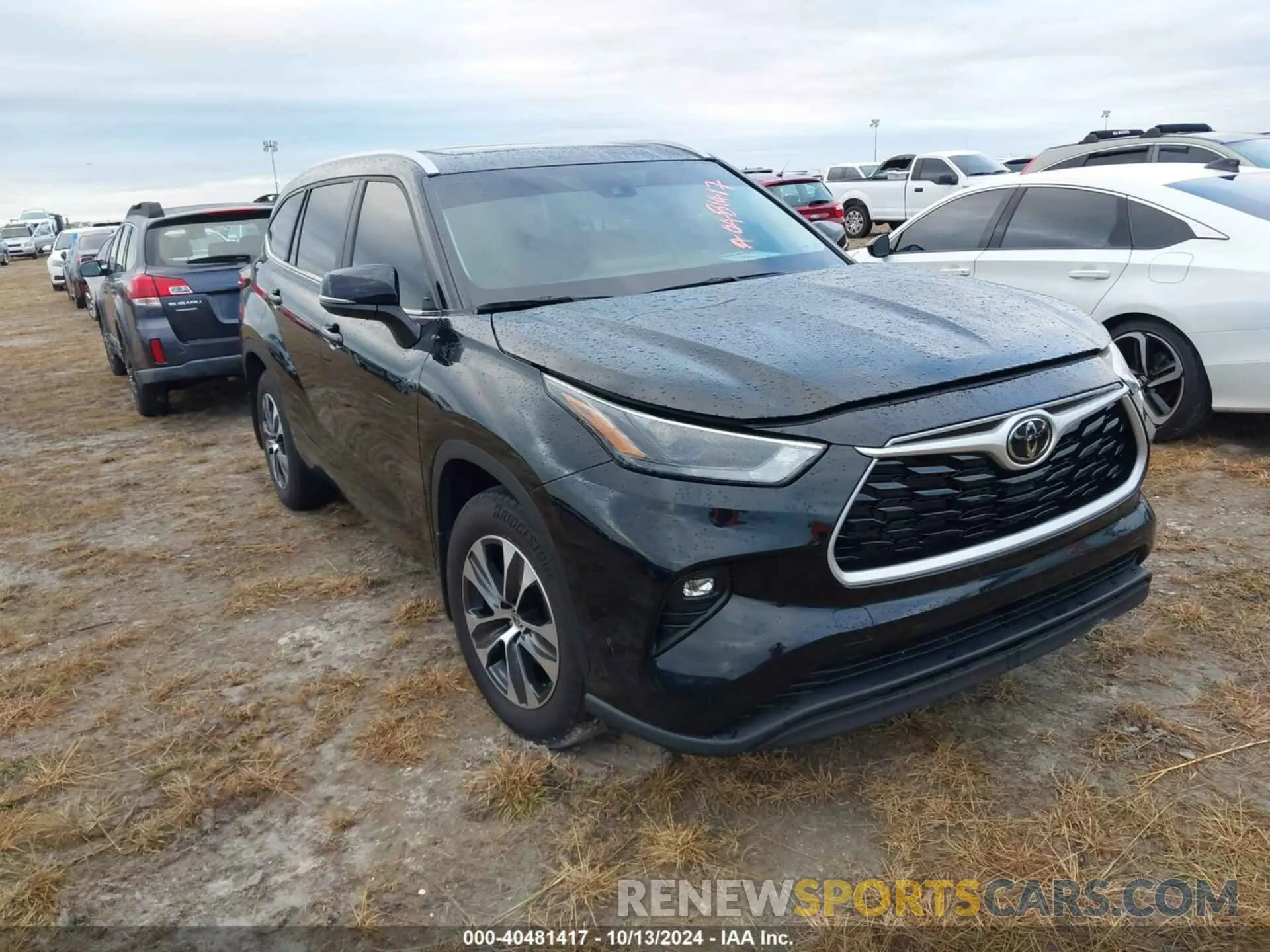 1 fotografías del automóvil dañado 5TDKDRAH3RS536005 TOYOTA HIGHLANDER 2024
