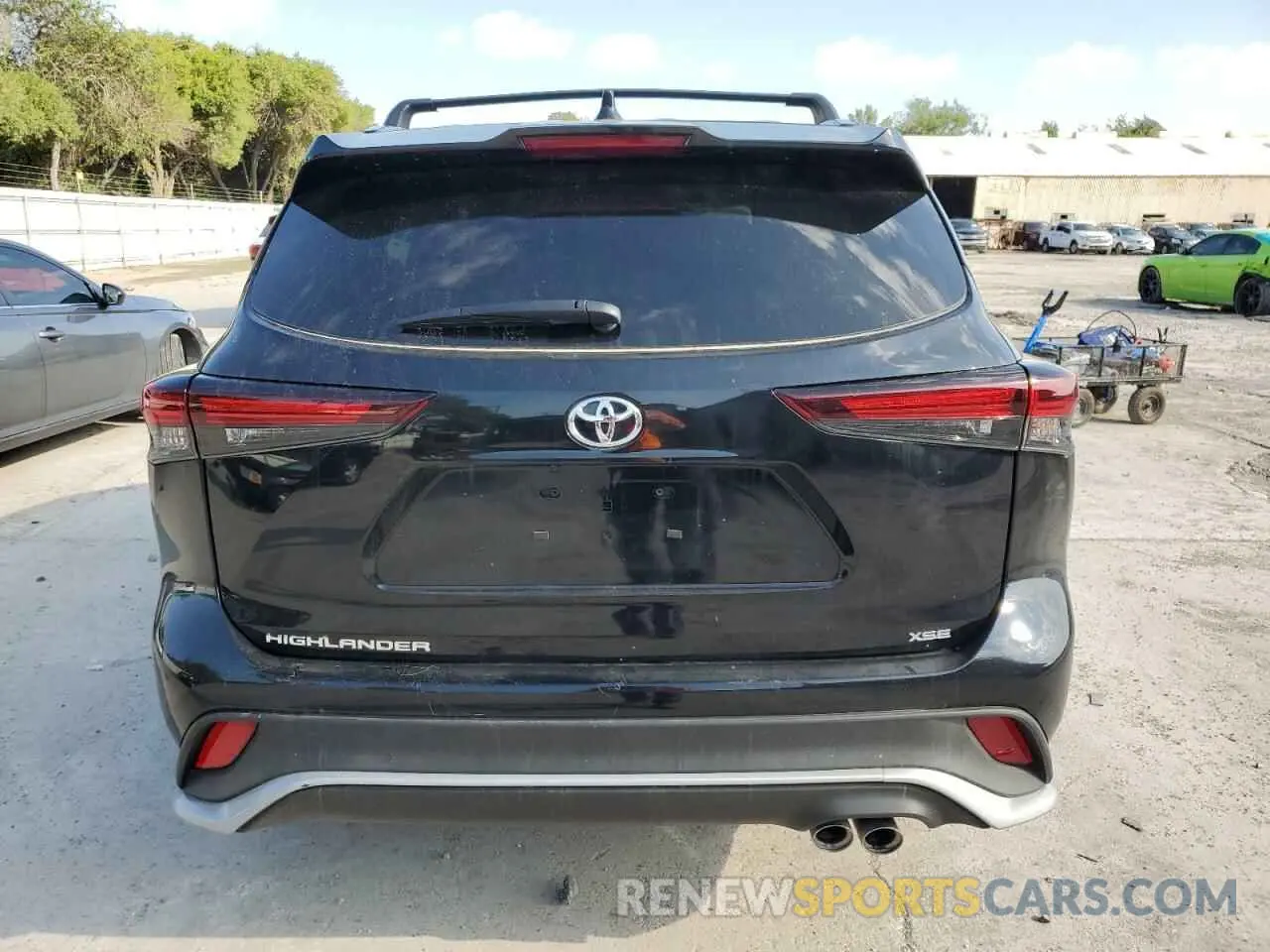 6 fotografías del automóvil dañado 5TDKDRAH5RS530478 TOYOTA HIGHLANDER 2024