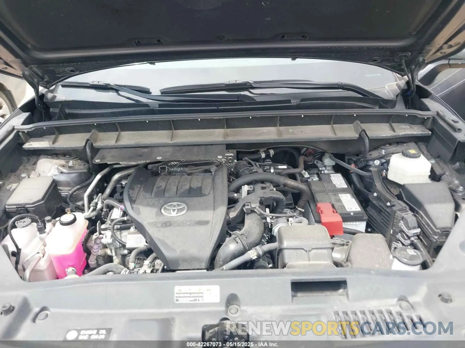 10 fotografías del automóvil dañado 5TDKDRAH6RS539383 TOYOTA HIGHLANDER 2024