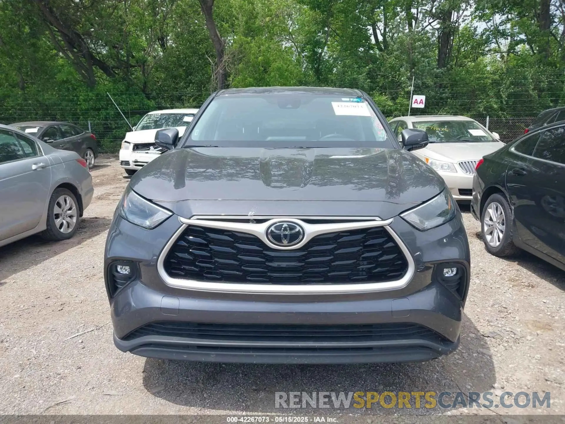 12 fotografías del automóvil dañado 5TDKDRAH6RS539383 TOYOTA HIGHLANDER 2024