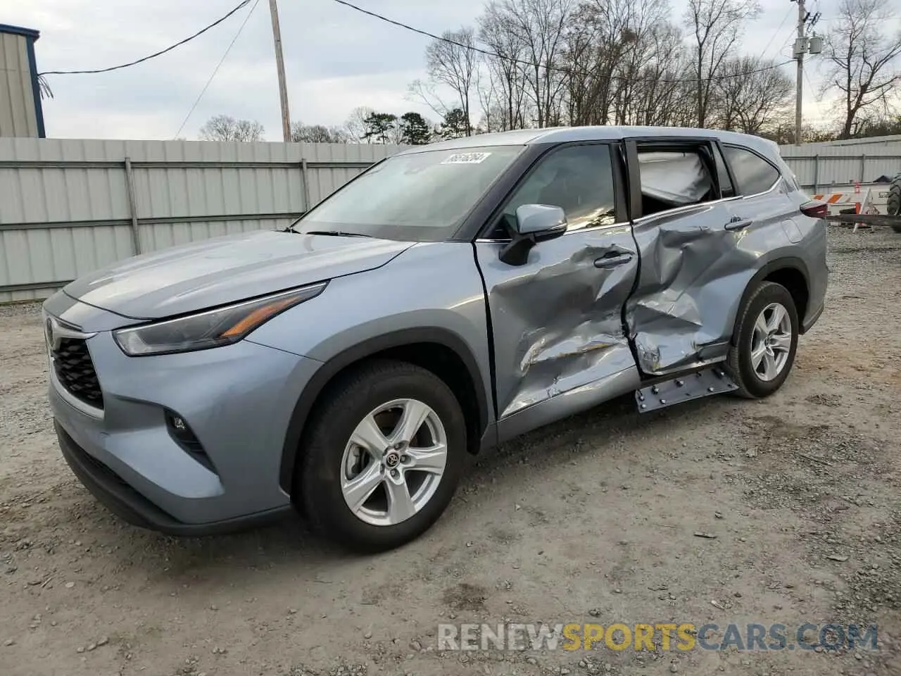 1 fotografías del automóvil dañado 5TDKDRAH7RS528294 TOYOTA HIGHLANDER 2024