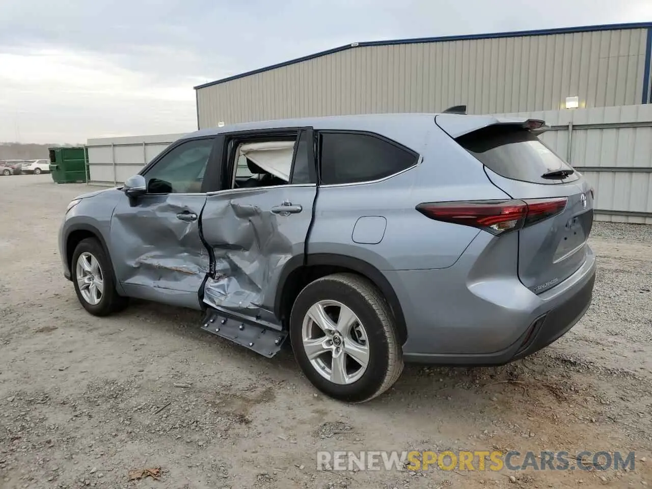 2 fotografías del automóvil dañado 5TDKDRAH7RS528294 TOYOTA HIGHLANDER 2024