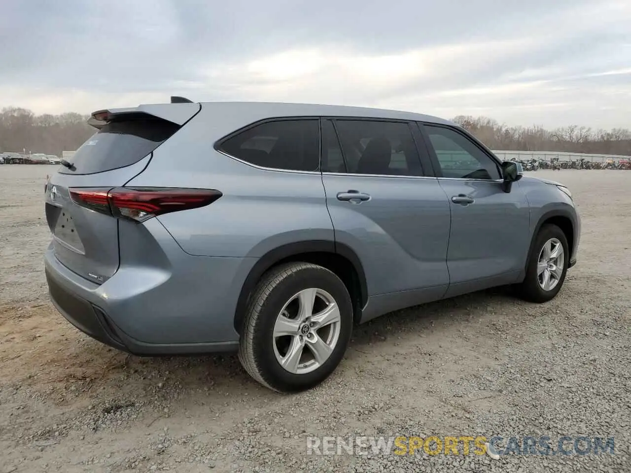 3 fotografías del automóvil dañado 5TDKDRAH7RS528294 TOYOTA HIGHLANDER 2024