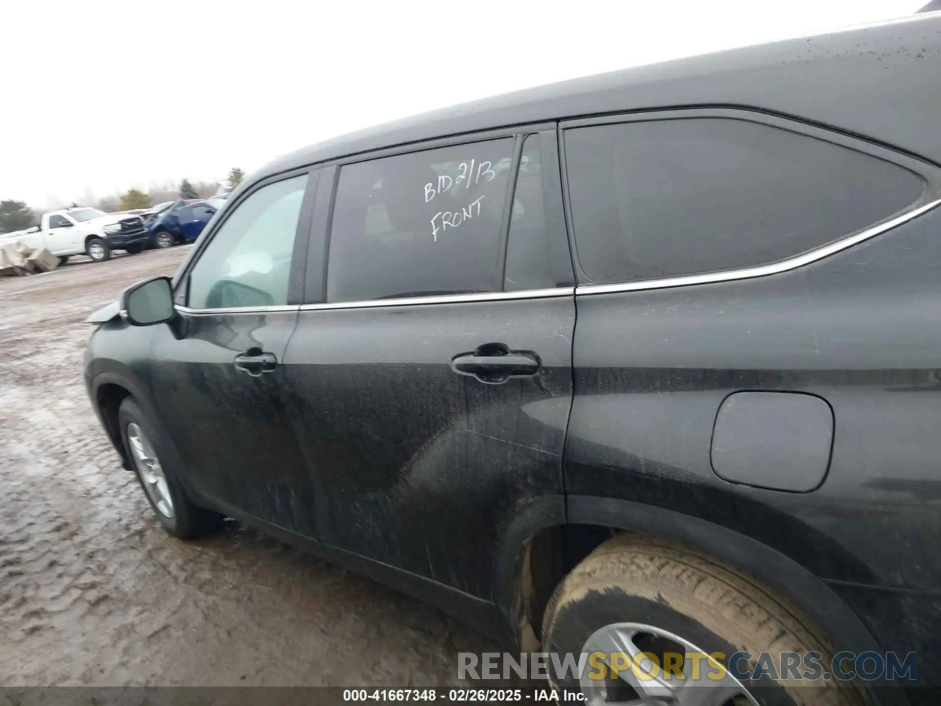 14 fotografías del automóvil dañado 5TDKDRAH8RS533245 TOYOTA HIGHLANDER 2024