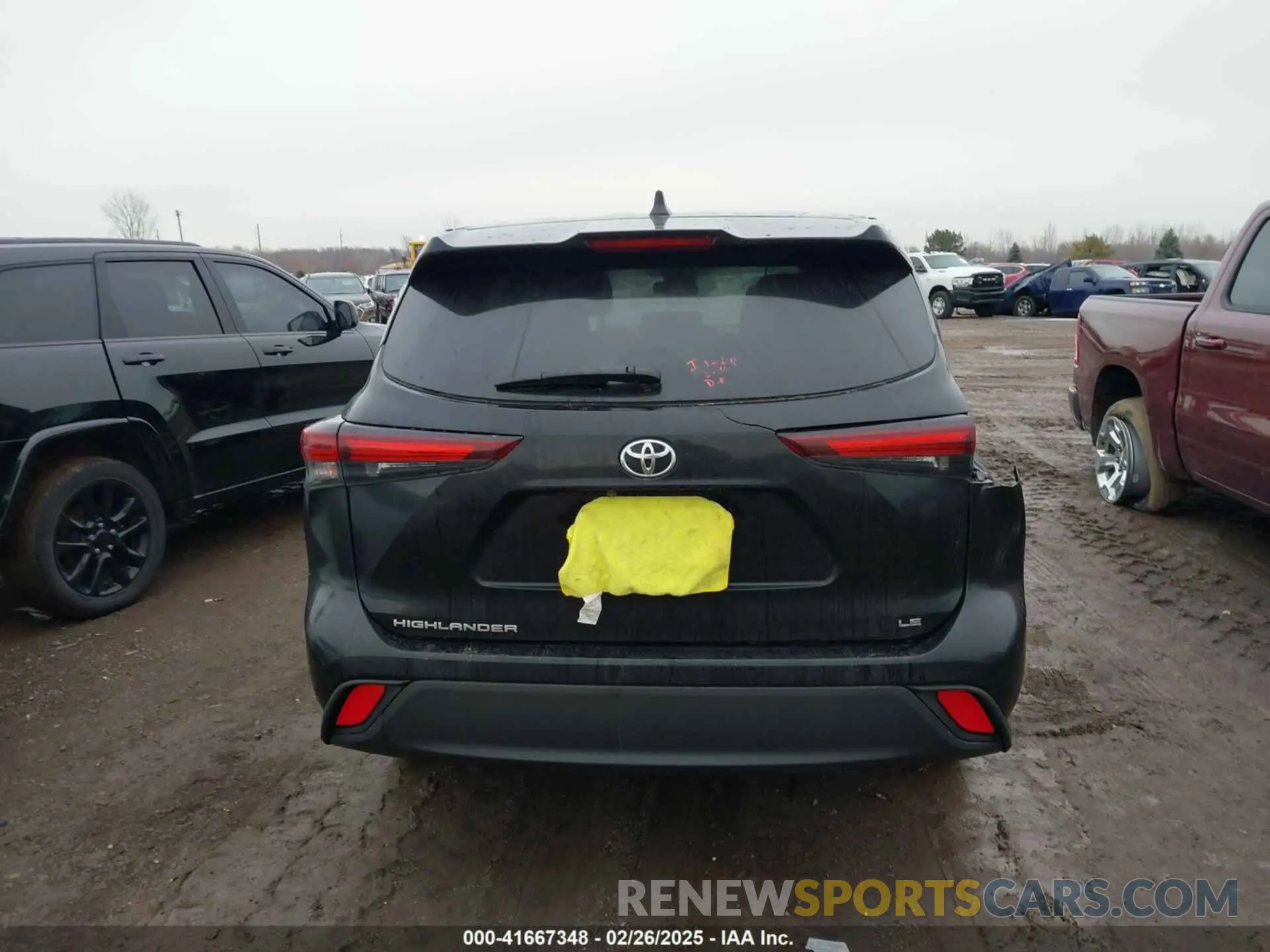 16 fotografías del automóvil dañado 5TDKDRAH8RS533245 TOYOTA HIGHLANDER 2024