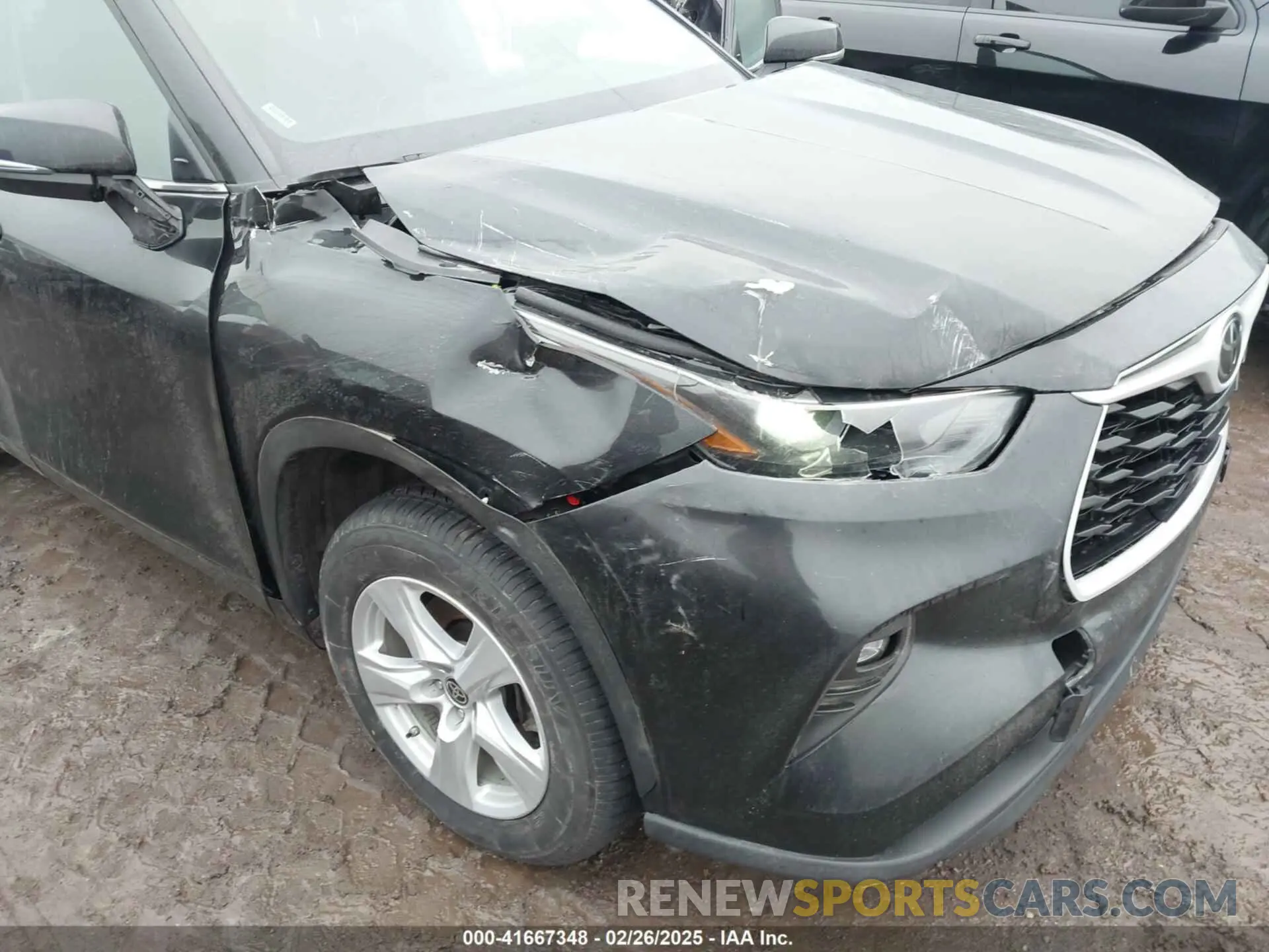6 fotografías del automóvil dañado 5TDKDRAH8RS533245 TOYOTA HIGHLANDER 2024