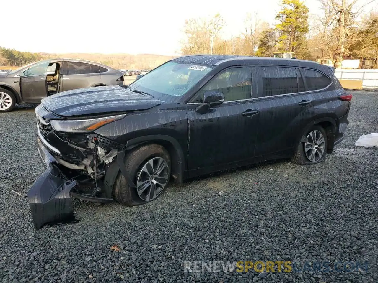 1 fotografías del automóvil dañado 5TDKDRAH8RS538252 TOYOTA HIGHLANDER 2024