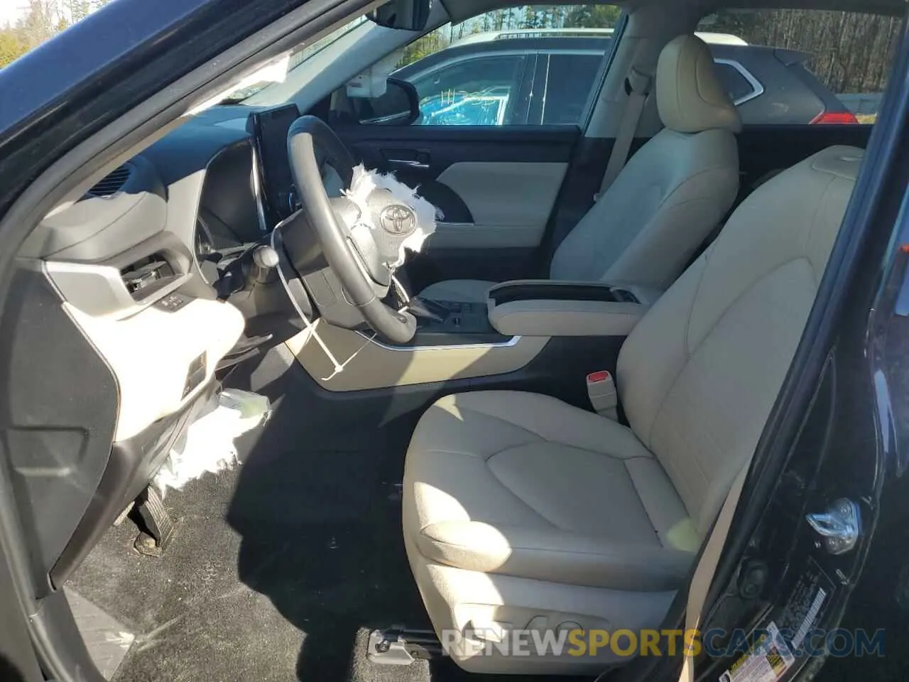 7 fotografías del automóvil dañado 5TDKDRAH8RS538252 TOYOTA HIGHLANDER 2024