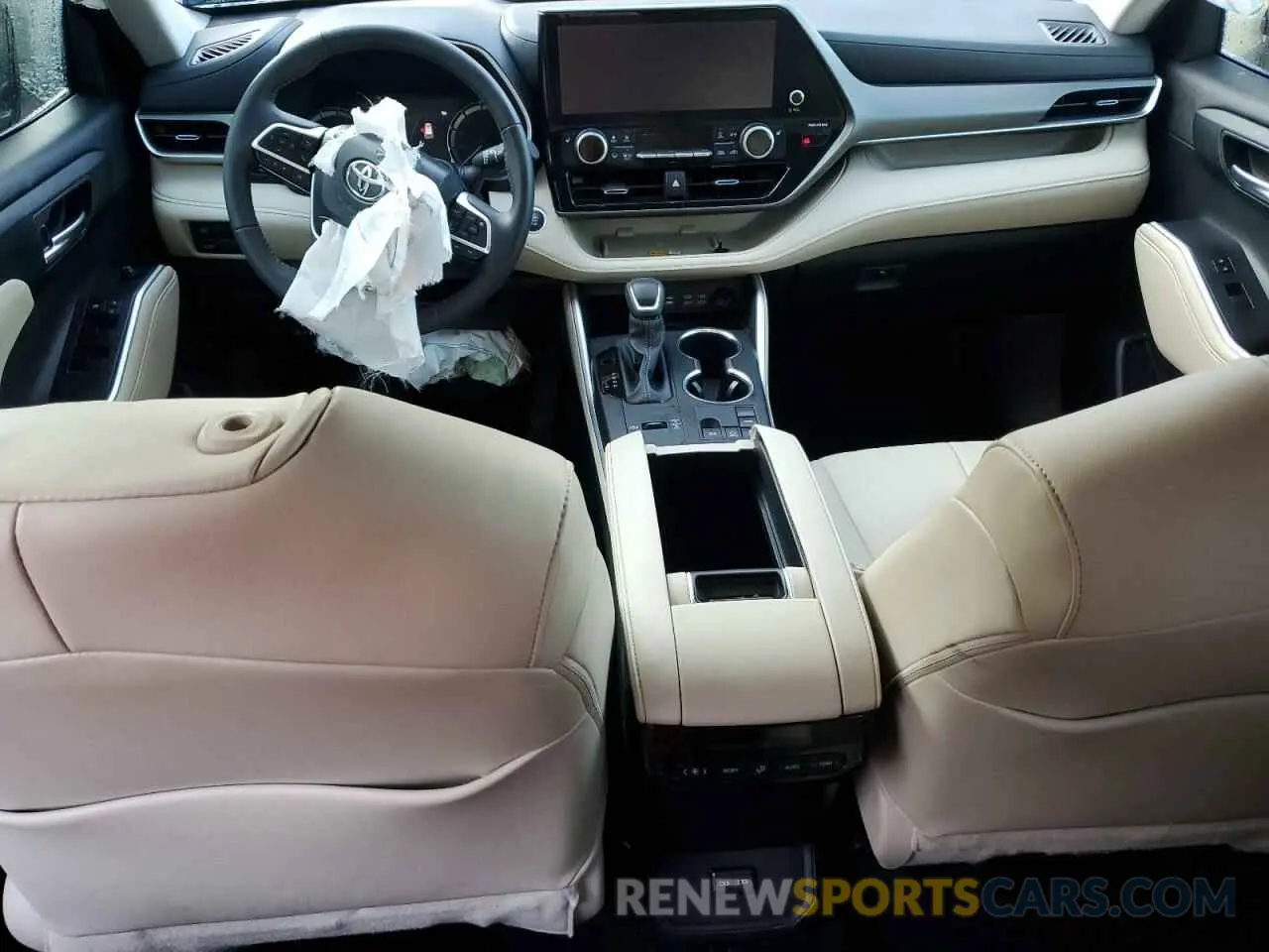 8 fotografías del automóvil dañado 5TDKDRAH8RS538252 TOYOTA HIGHLANDER 2024