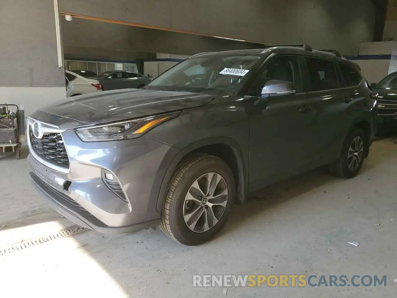 1 fotografías del automóvil dañado 5TDKDRAH8RS548165 TOYOTA HIGHLANDER 2024