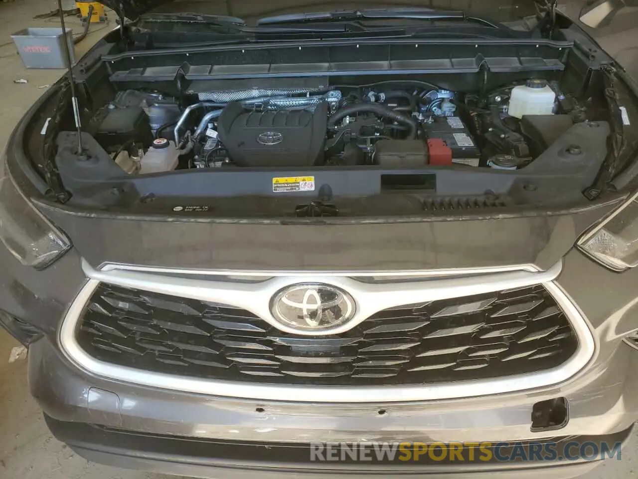12 fotografías del automóvil dañado 5TDKDRAH8RS548165 TOYOTA HIGHLANDER 2024