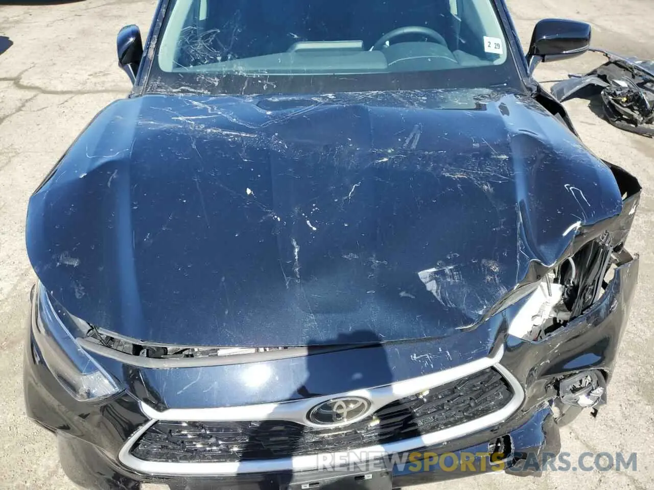 12 fotografías del automóvil dañado 5TDKDRAH9RS529558 TOYOTA HIGHLANDER 2024