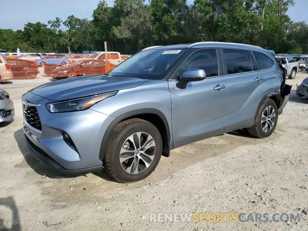 1 fotografías del automóvil dañado 5TDKDRAH9RS548529 TOYOTA HIGHLANDER 2024