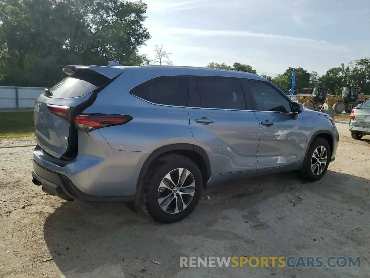3 fotografías del automóvil dañado 5TDKDRAH9RS548529 TOYOTA HIGHLANDER 2024