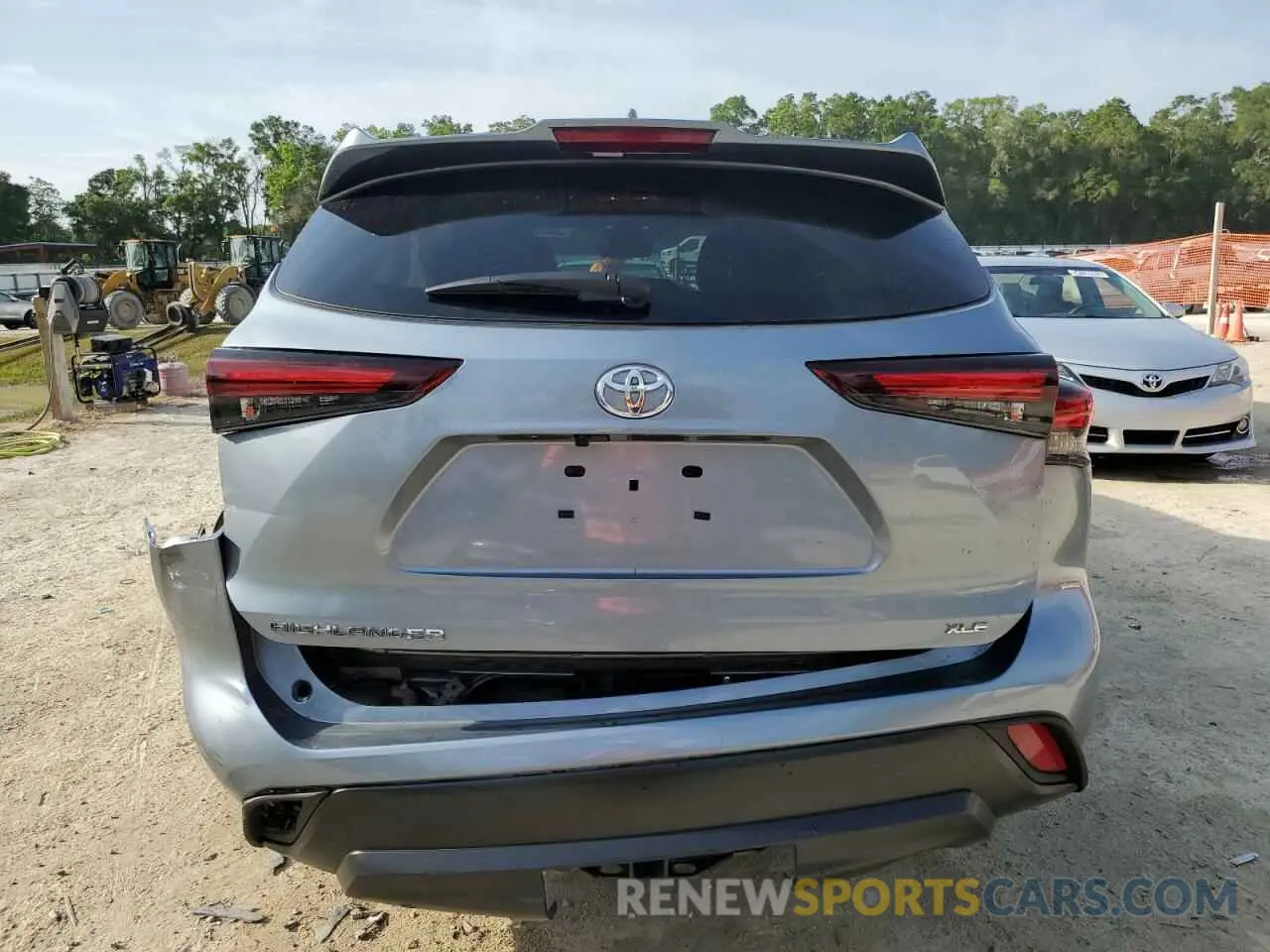 6 fotografías del automóvil dañado 5TDKDRAH9RS548529 TOYOTA HIGHLANDER 2024