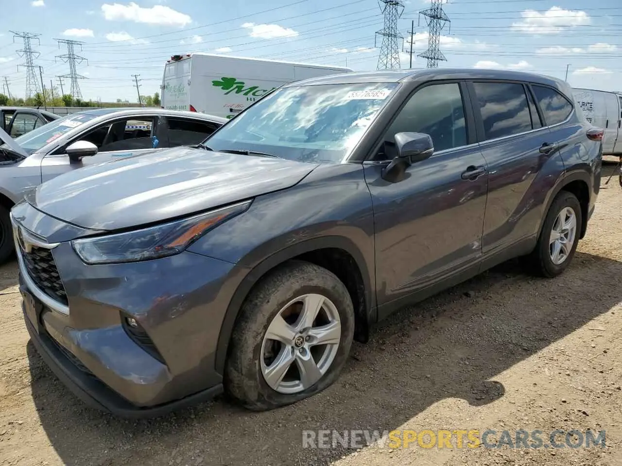 1 fotografías del automóvil dañado 5TDKDRAHXRS050808 TOYOTA HIGHLANDER 2024