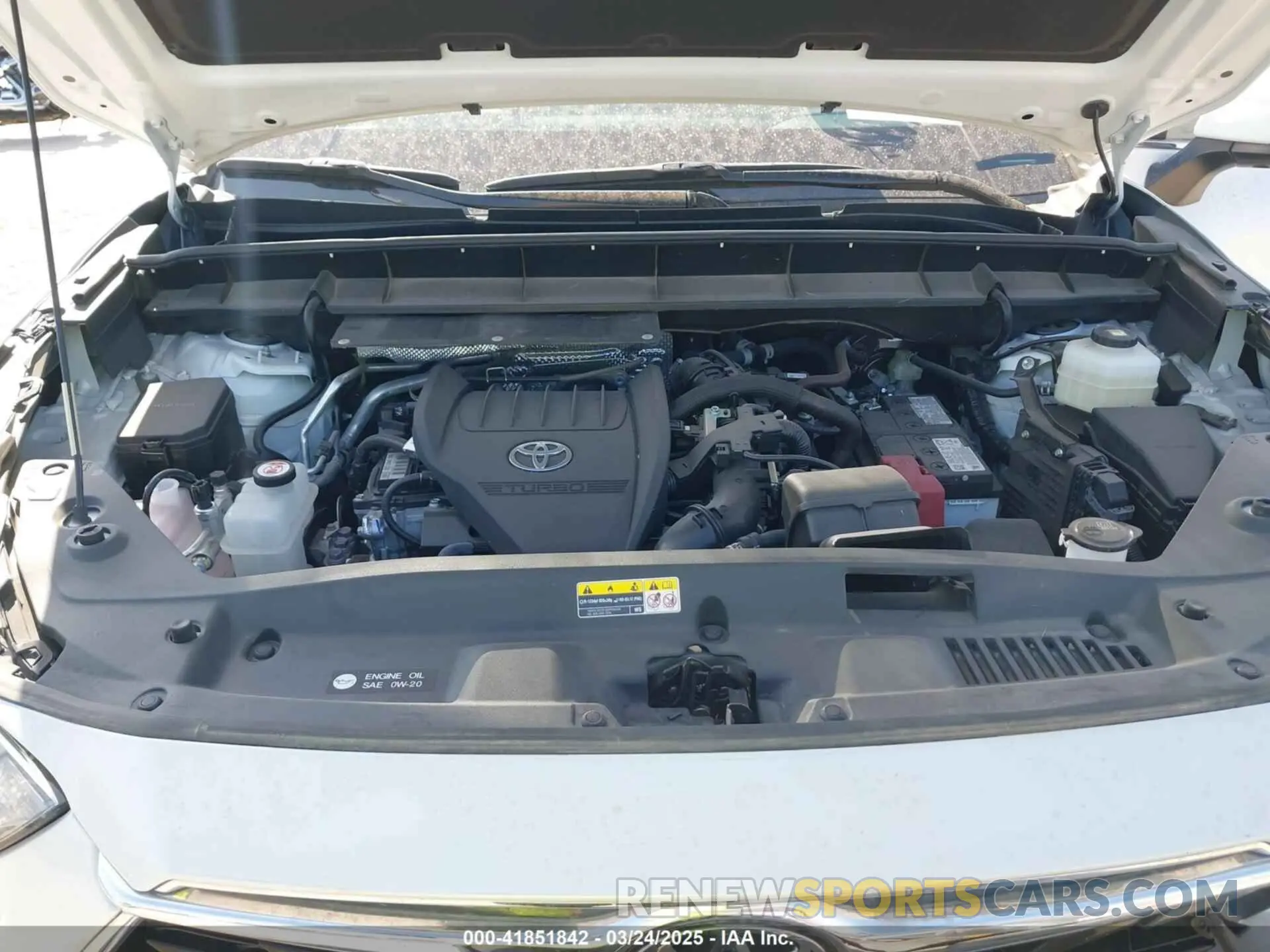 10 fotografías del automóvil dañado 5TDKDRAHXRS534302 TOYOTA HIGHLANDER 2024