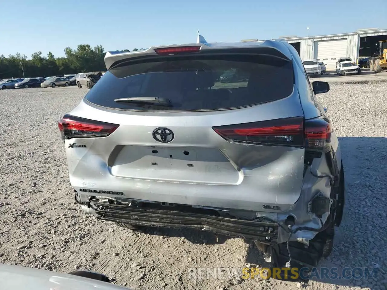 6 fotografías del automóvil dañado 5TDKDRAHXRS534882 TOYOTA HIGHLANDER 2024