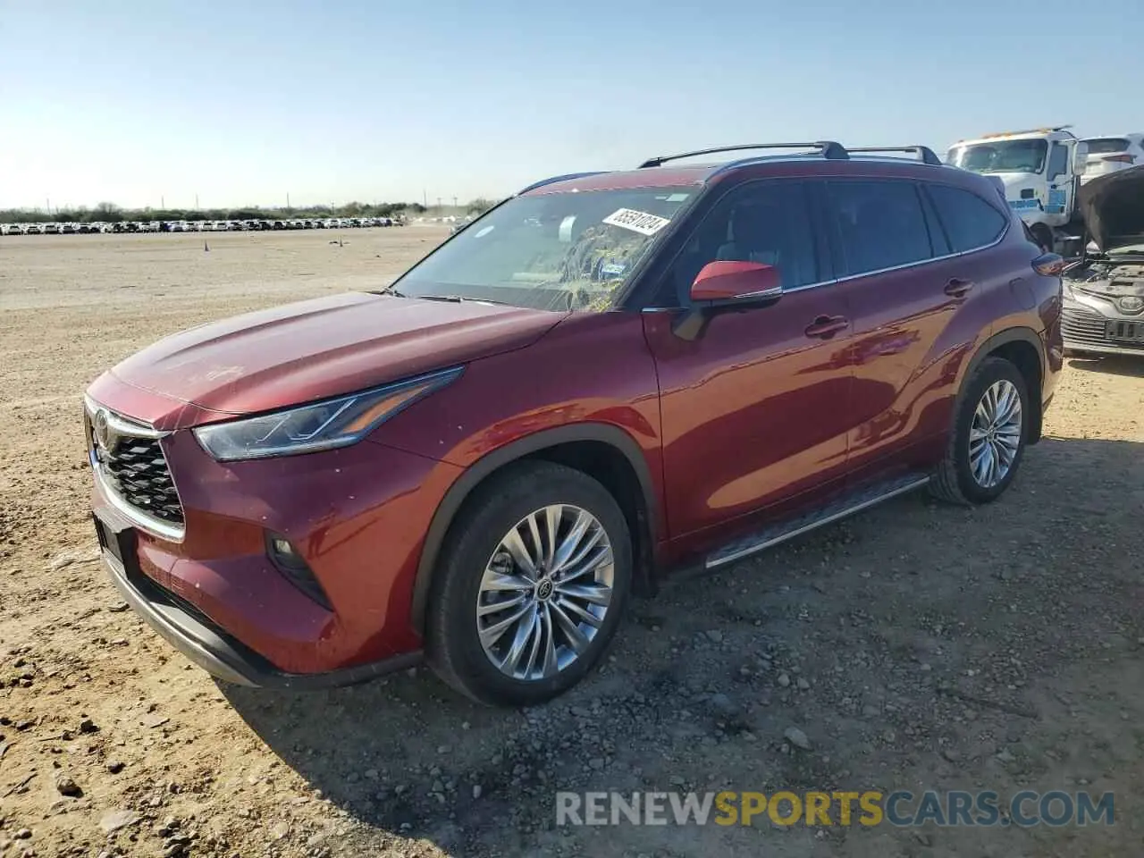 1 fotografías del automóvil dañado 5TDKDRAHXRS538222 TOYOTA HIGHLANDER 2024