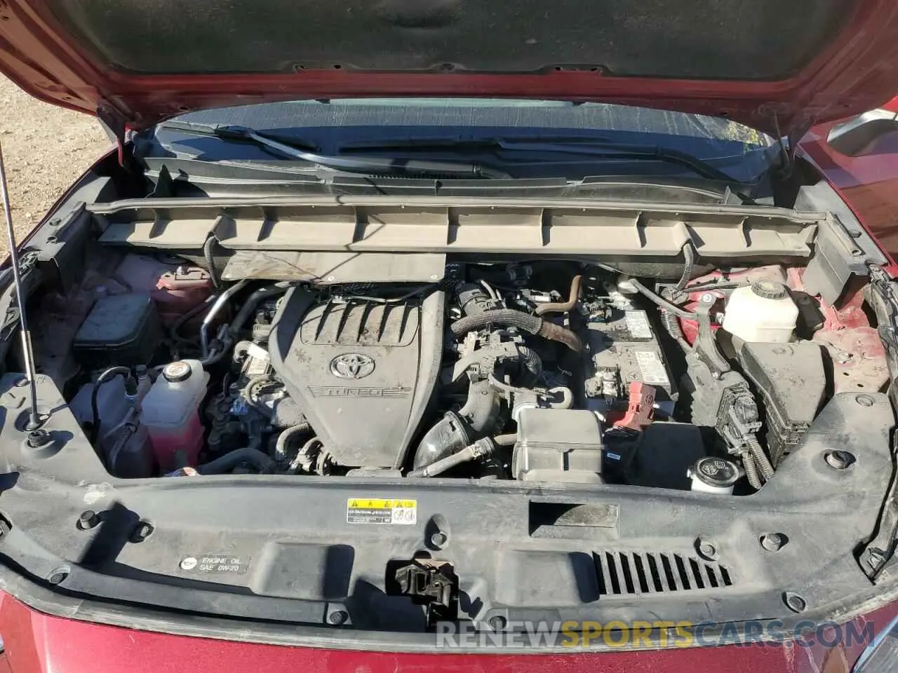 12 fotografías del automóvil dañado 5TDKDRAHXRS538222 TOYOTA HIGHLANDER 2024
