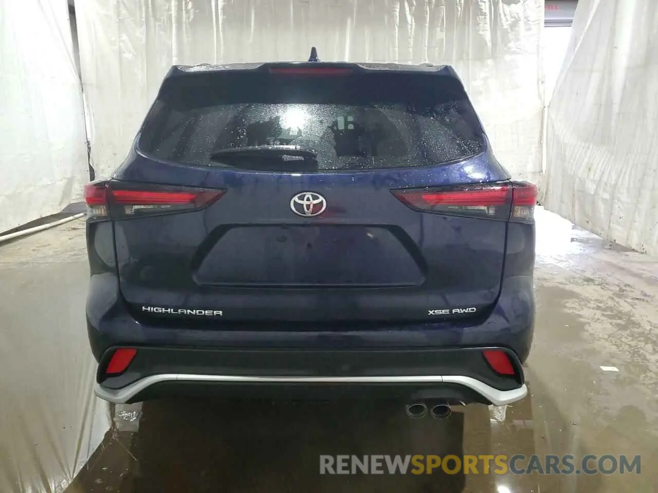 6 fotografías del automóvil dañado 5TDKDRBH0RS528507 TOYOTA HIGHLANDER 2024
