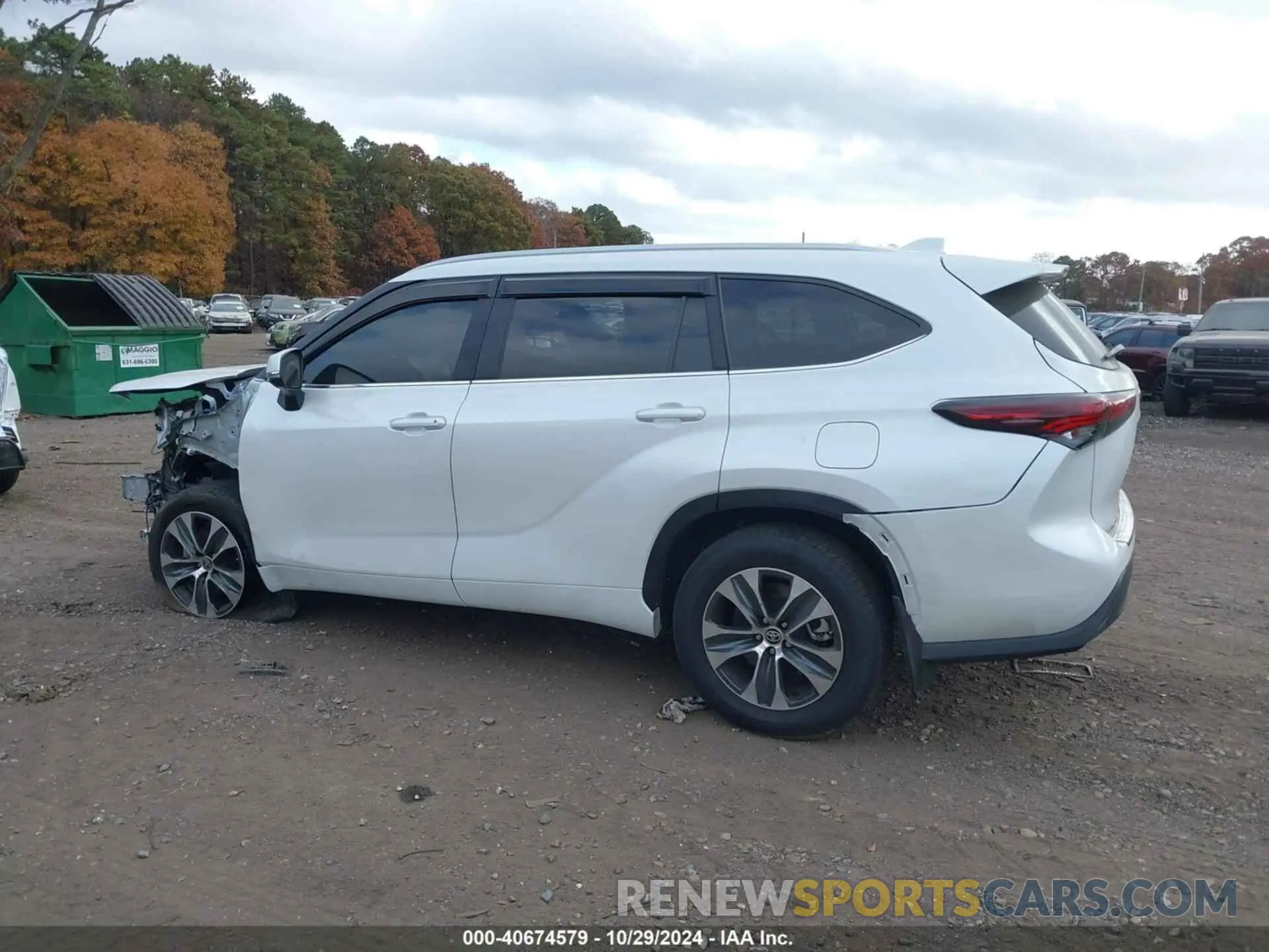 14 fotografías del automóvil dañado 5TDKDRBH0RS545971 TOYOTA HIGHLANDER 2024