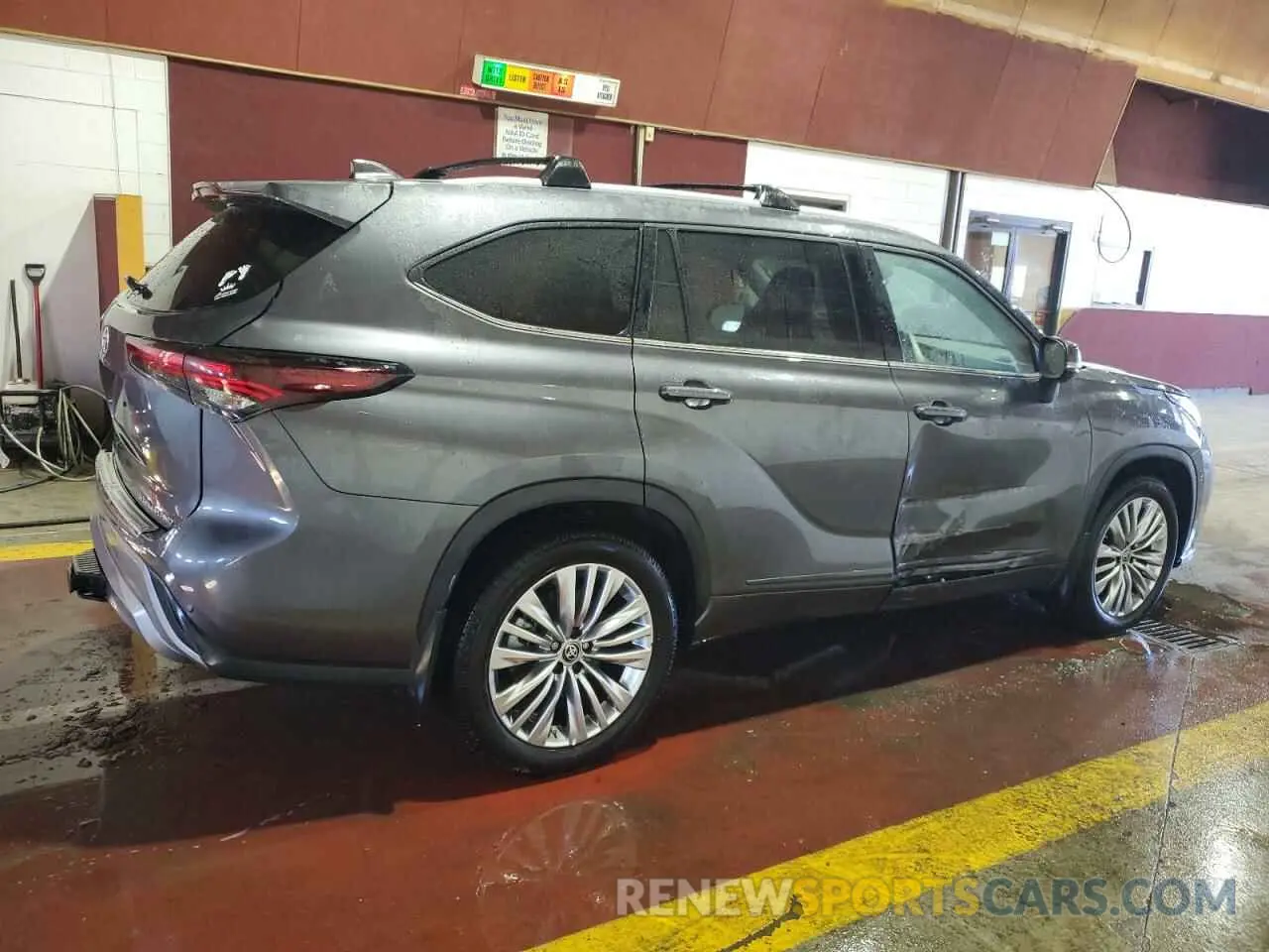 3 fotografías del automóvil dañado 5TDKDRBH1RS528497 TOYOTA HIGHLANDER 2024