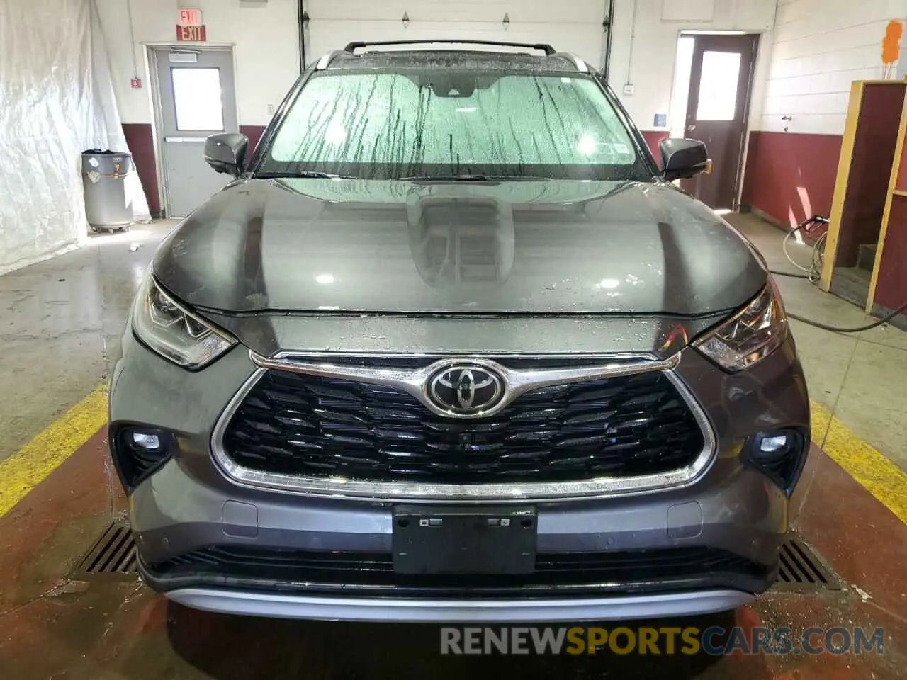 5 fotografías del automóvil dañado 5TDKDRBH1RS528497 TOYOTA HIGHLANDER 2024