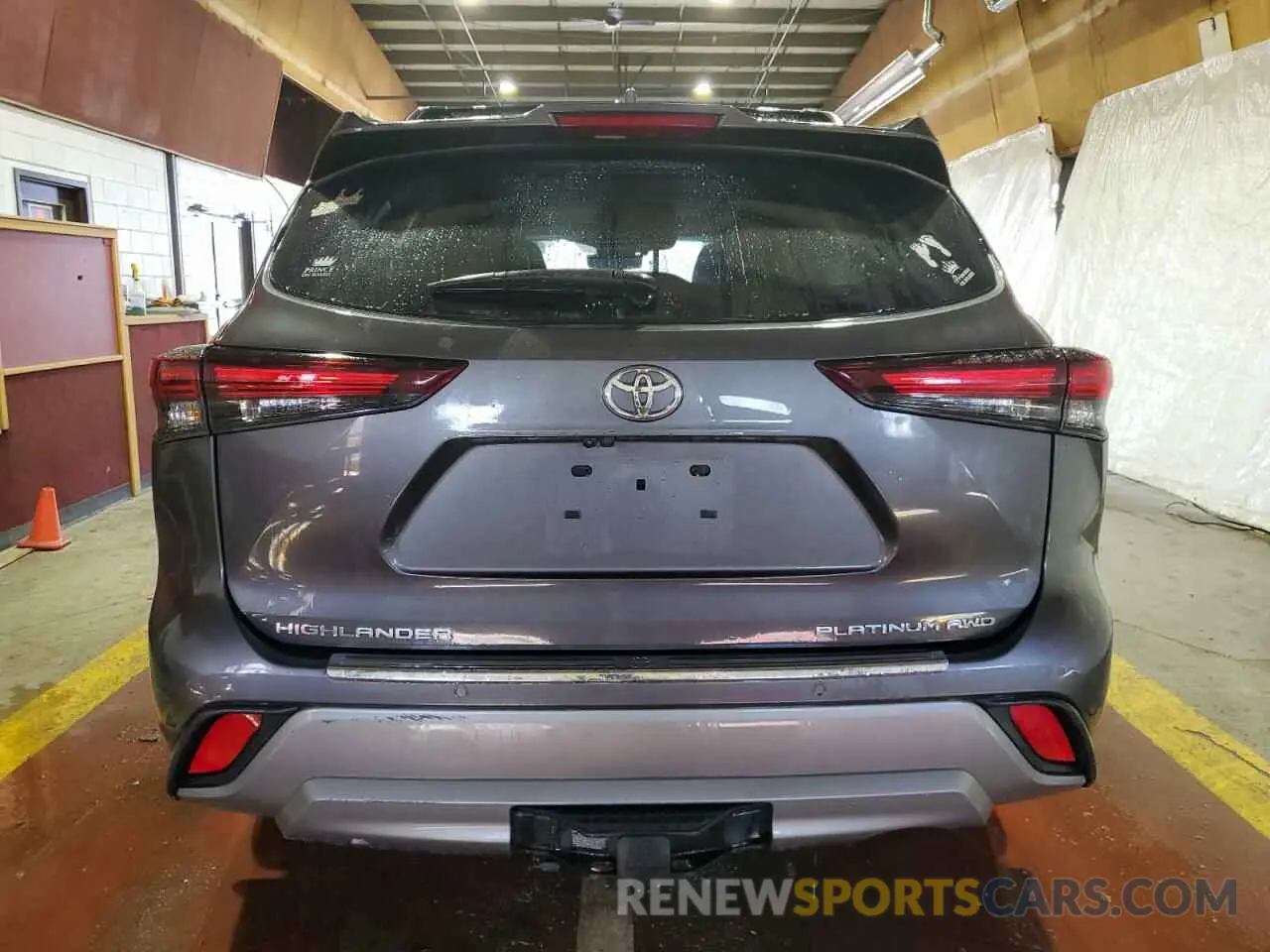 6 fotografías del automóvil dañado 5TDKDRBH1RS528497 TOYOTA HIGHLANDER 2024