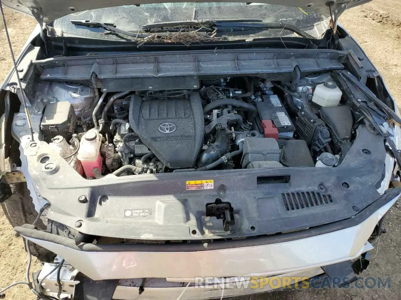 14 fotografías del automóvil dañado 5TDKDRBH1RS533442 TOYOTA HIGHLANDER 2024