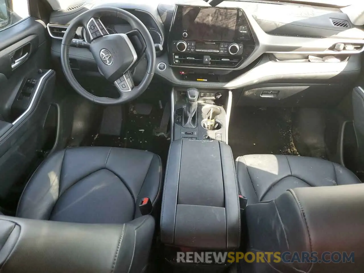 8 fotografías del automóvil dañado 5TDKDRBH1RS533442 TOYOTA HIGHLANDER 2024
