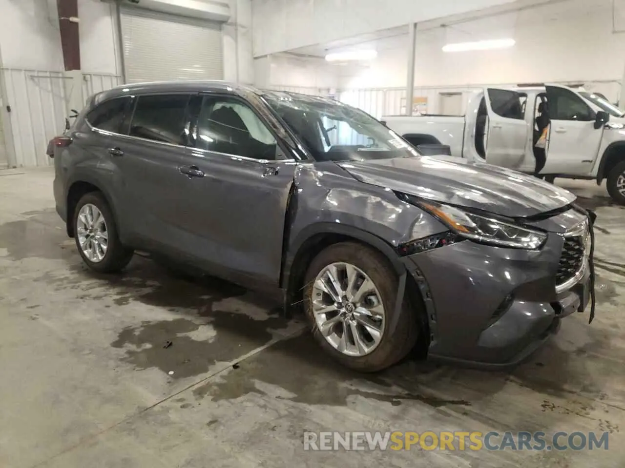 4 fotografías del automóvil dañado 5TDKDRBH1RS552413 TOYOTA HIGHLANDER 2024