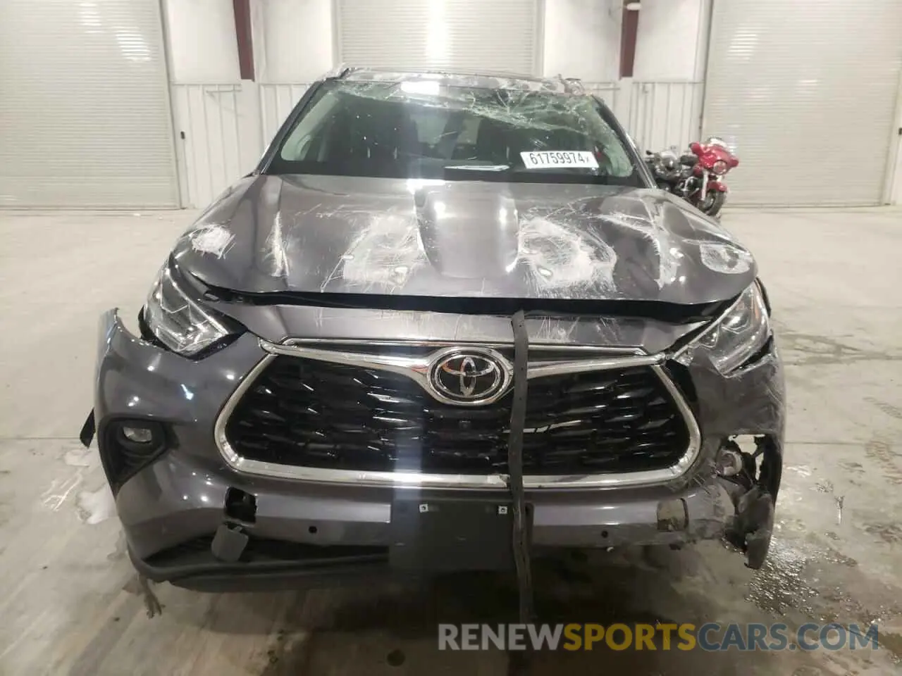 5 fotografías del automóvil dañado 5TDKDRBH1RS552413 TOYOTA HIGHLANDER 2024