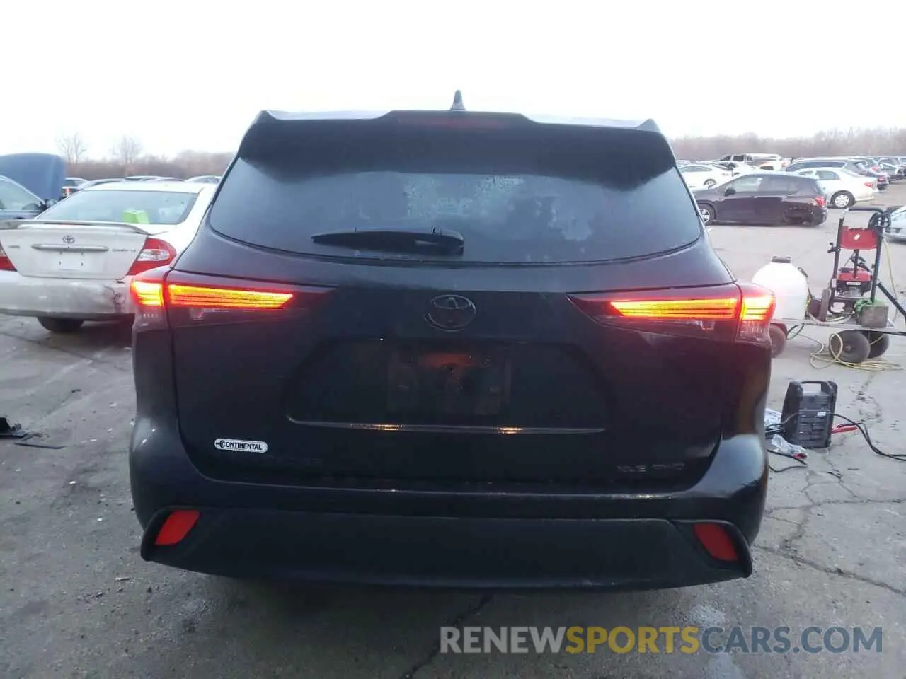 6 fotografías del automóvil dañado 5TDKDRBH1RS560236 TOYOTA HIGHLANDER 2024