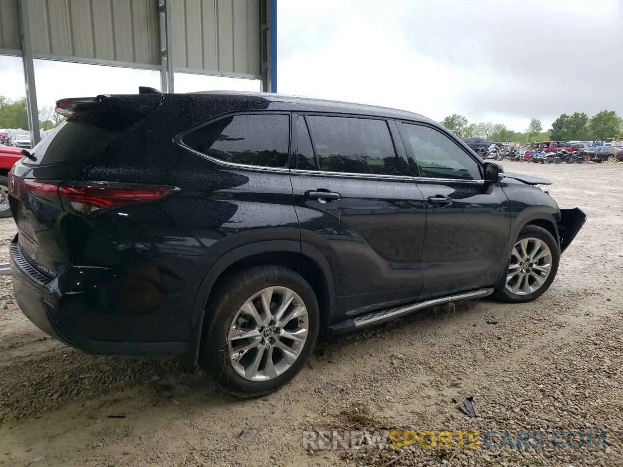 3 fotografías del automóvil dañado 5TDKDRBH2RS538911 TOYOTA HIGHLANDER 2024