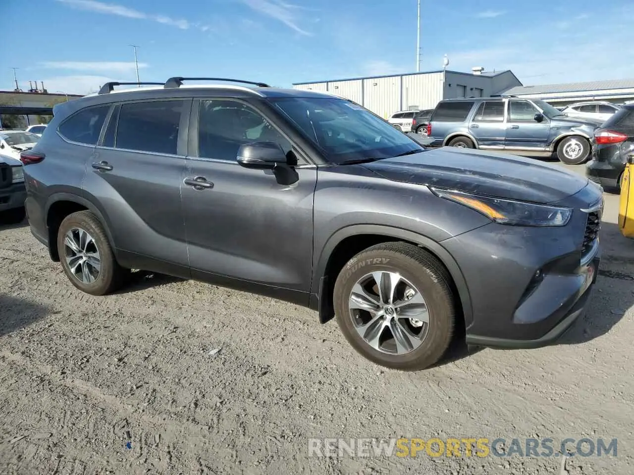 4 fotografías del automóvil dañado 5TDKDRBH2RS541825 TOYOTA HIGHLANDER 2024