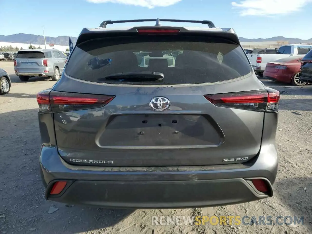 6 fotografías del automóvil dañado 5TDKDRBH2RS541825 TOYOTA HIGHLANDER 2024