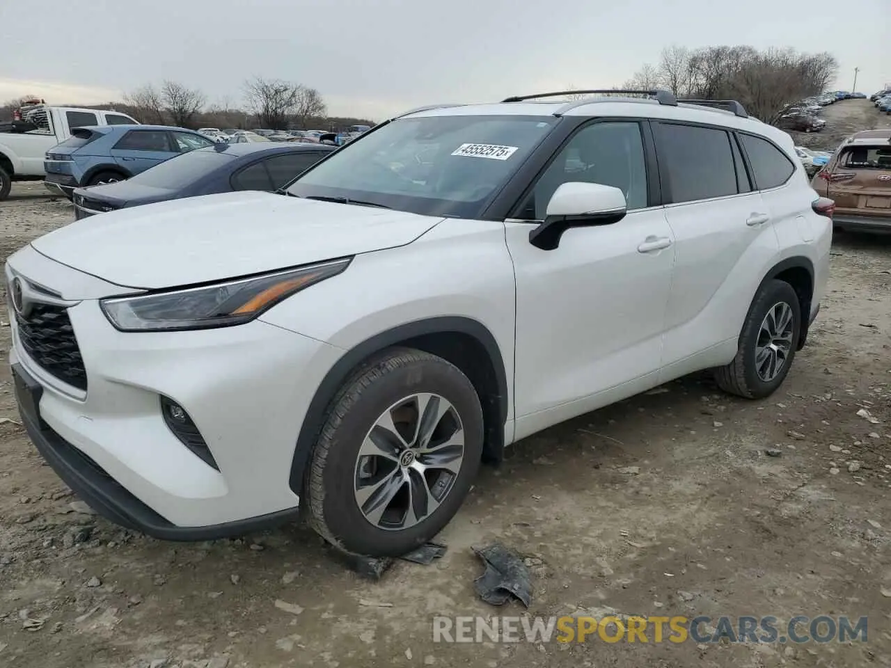 1 fotografías del automóvil dañado 5TDKDRBH2RS542778 TOYOTA HIGHLANDER 2024