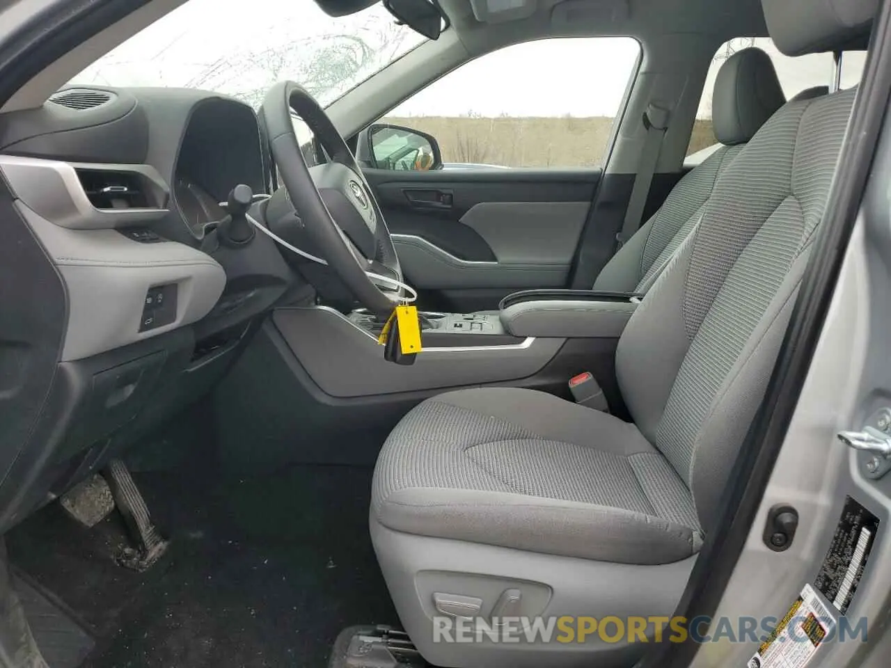 7 fotografías del automóvil dañado 5TDKDRBH2RS553392 TOYOTA HIGHLANDER 2024