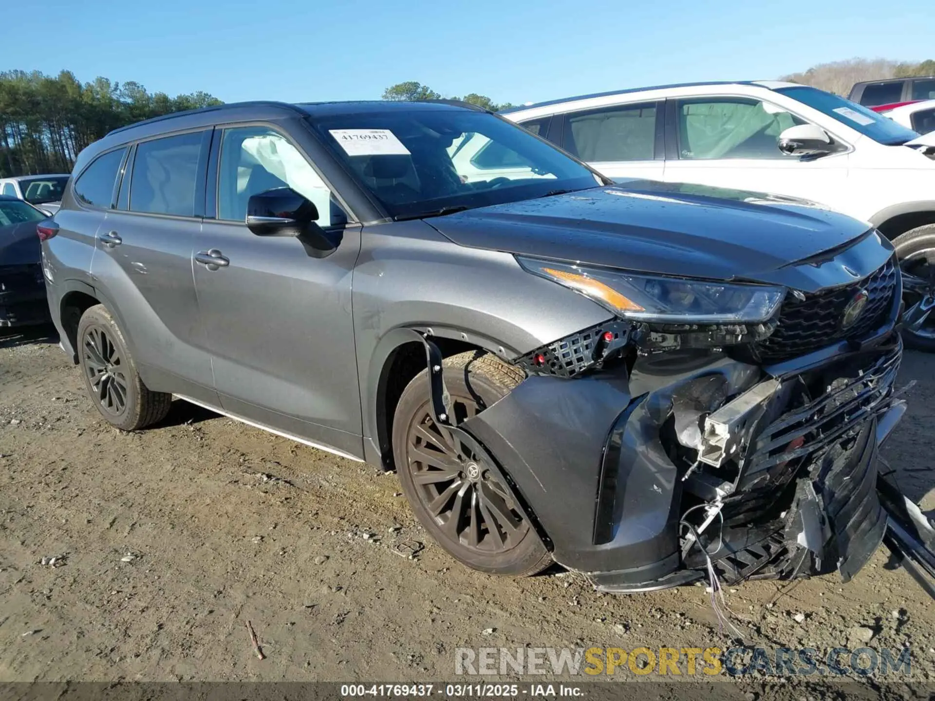 1 fotografías del automóvil dañado 5TDKDRBH3RS531823 TOYOTA HIGHLANDER 2024