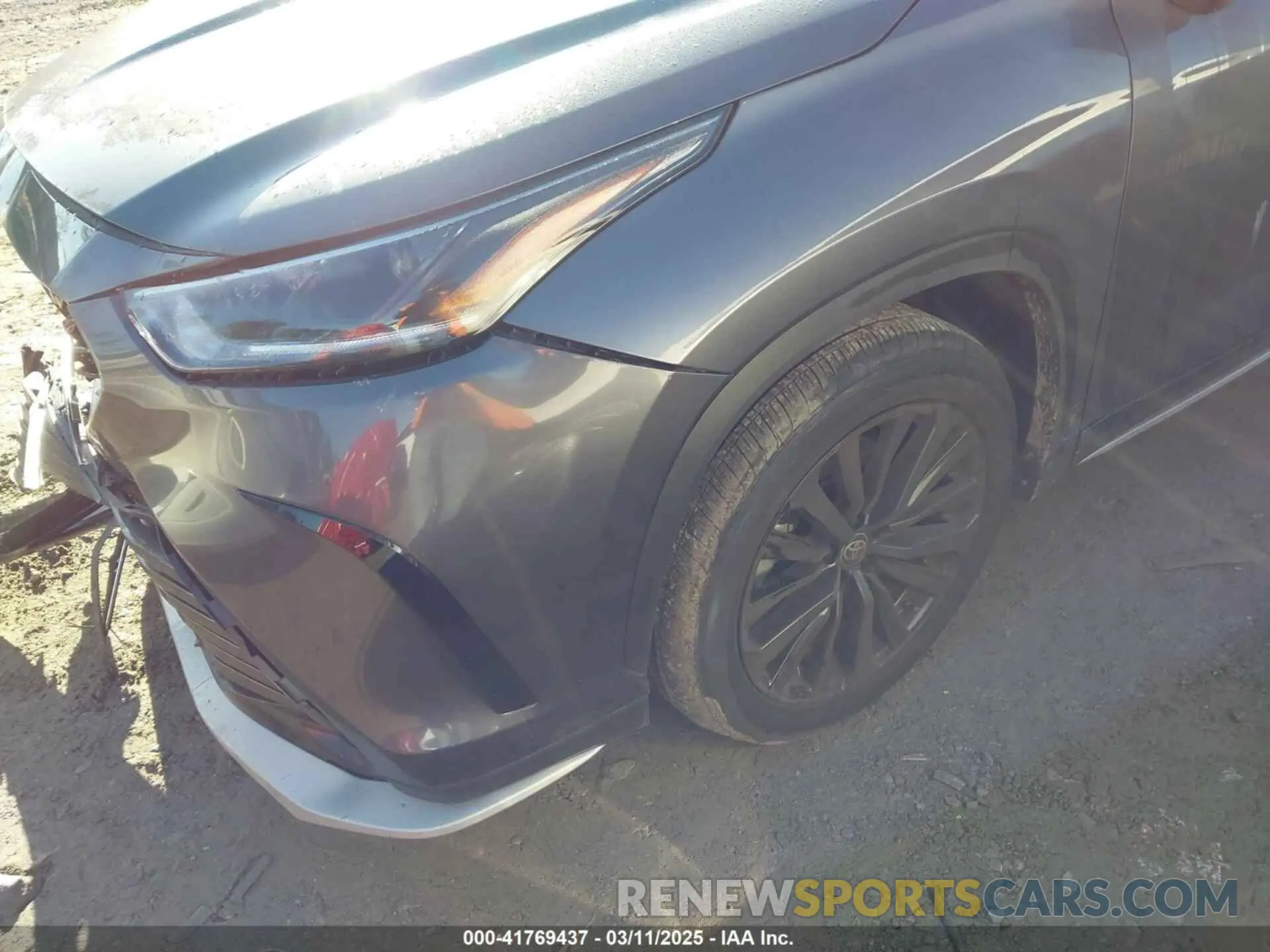 17 fotografías del automóvil dañado 5TDKDRBH3RS531823 TOYOTA HIGHLANDER 2024