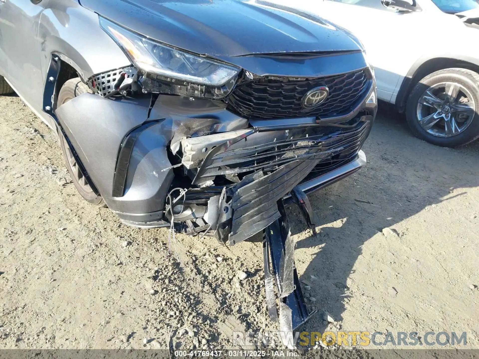 6 fotografías del automóvil dañado 5TDKDRBH3RS531823 TOYOTA HIGHLANDER 2024