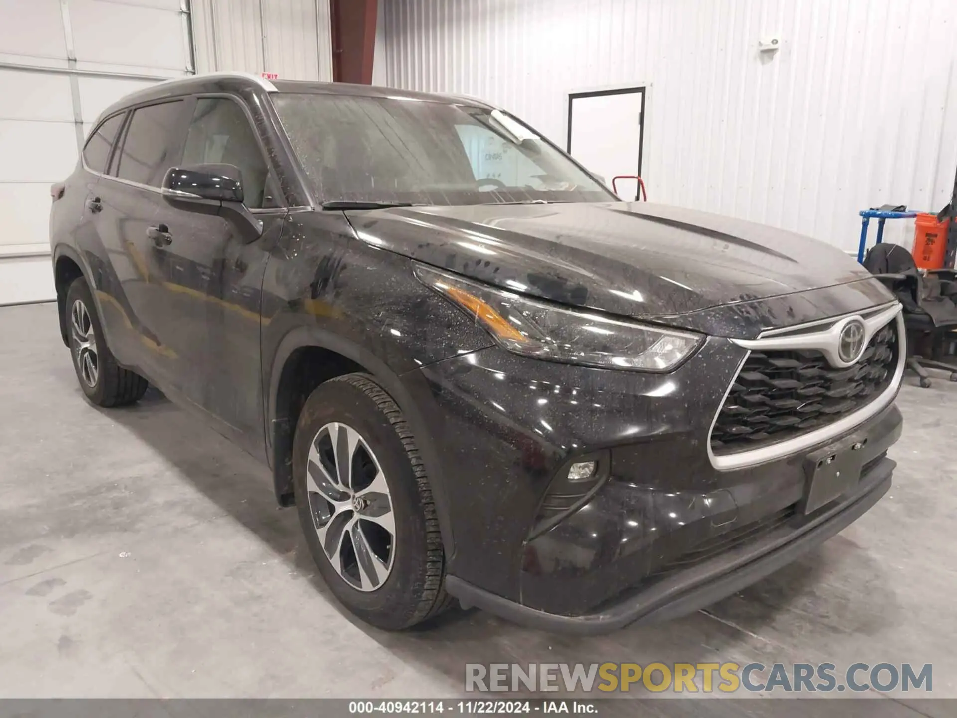 1 fotografías del automóvil dañado 5TDKDRBH3RS531837 TOYOTA HIGHLANDER 2024