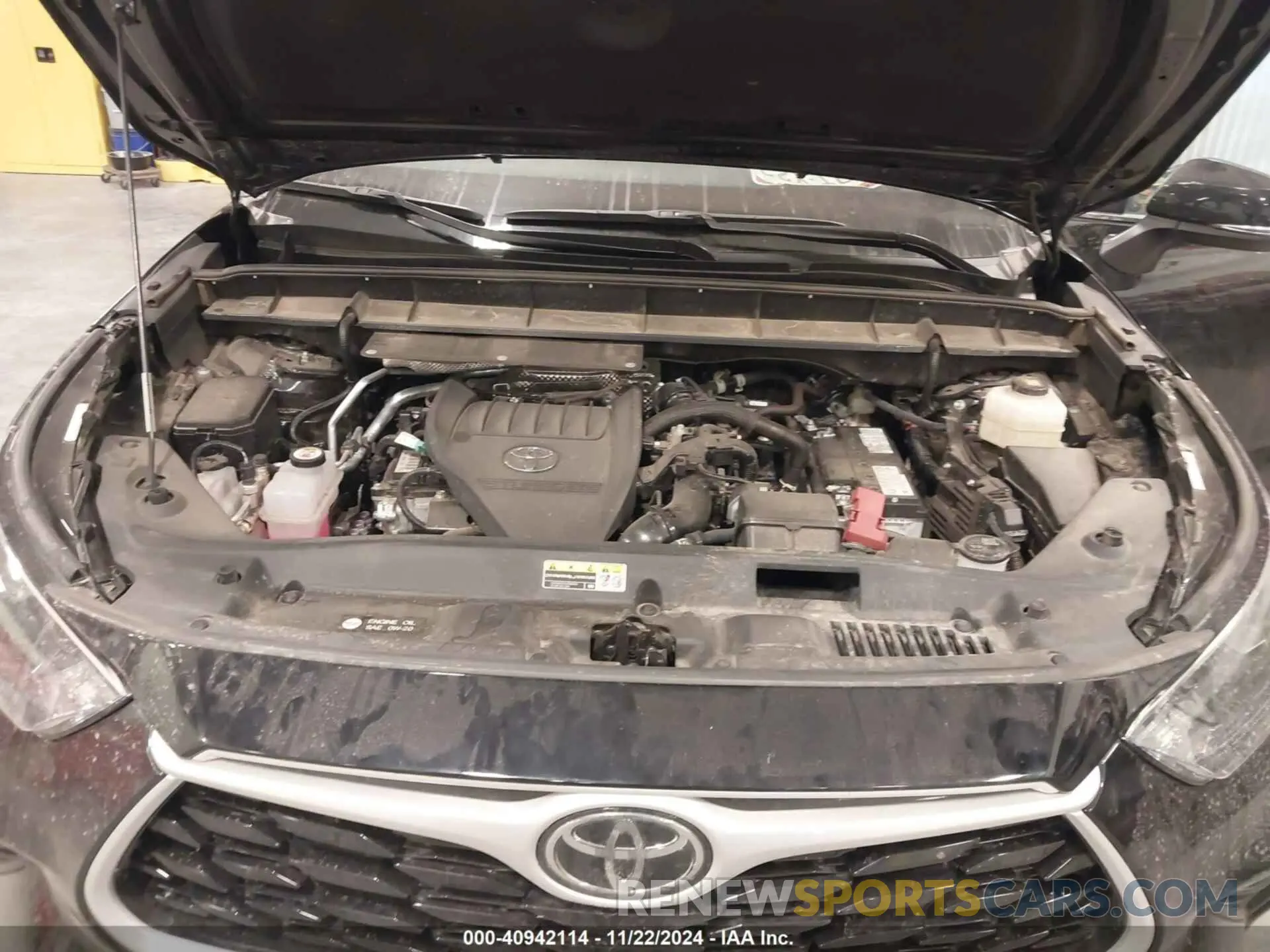 10 fotografías del automóvil dañado 5TDKDRBH3RS531837 TOYOTA HIGHLANDER 2024